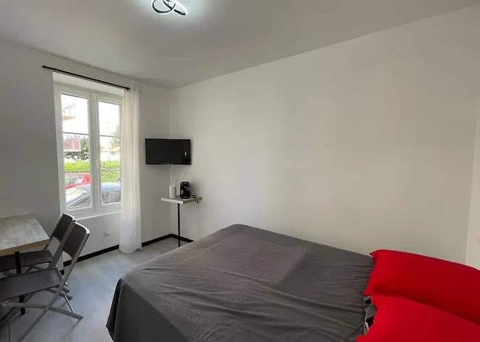 Studio A2 18M2 Cosy 5Minutes Gare Parking Gratuit Rue De La Mure